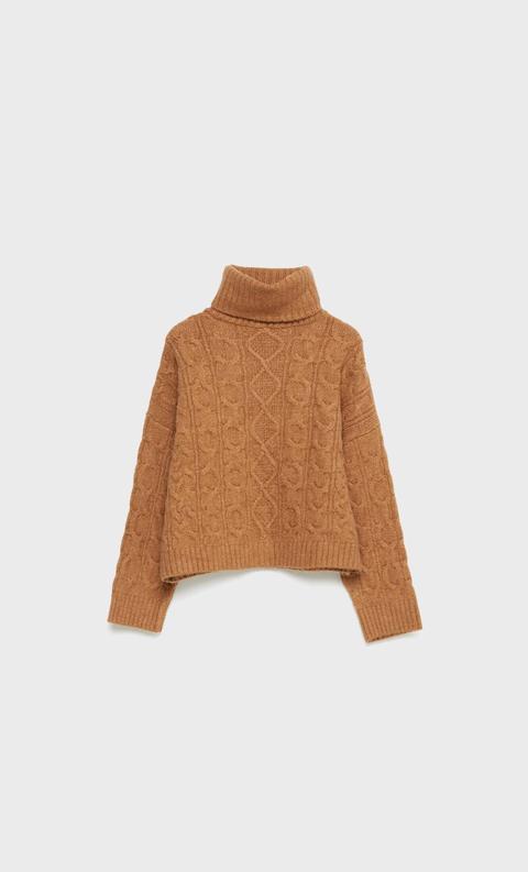 Jersey Cuello Alto Trenzas
