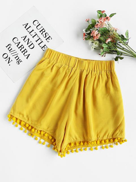 Pantaloncini Pom Pom Hem