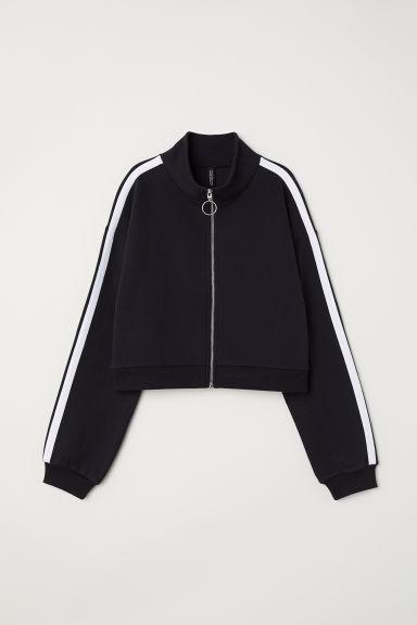 Zip-front Sweatshirt