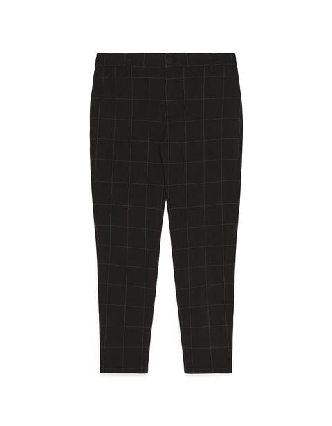 Plaid Skinny Pants