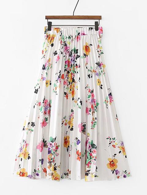 Gonna A Pieghe All Over Florals