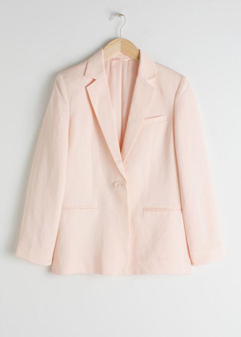 Linen Blend Blazer