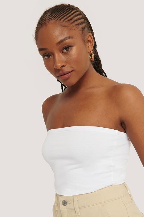 Na-kd Basic Basic Bandeau Top - White