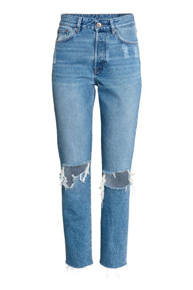 H & M - Mom Jeans - Blu