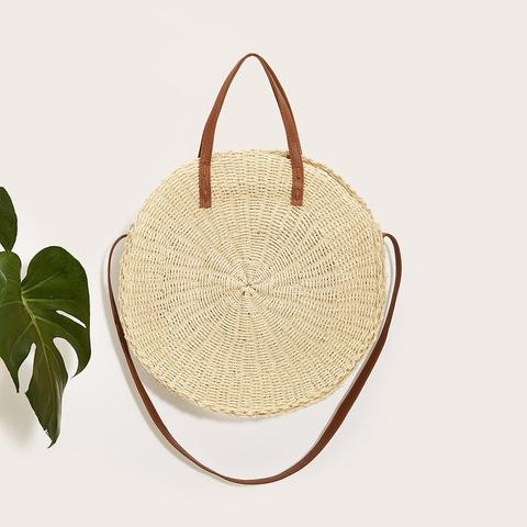 and other stories straw bolsa