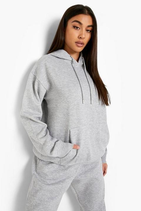 Womens Recycled Hoodie - Grey - S, Grey