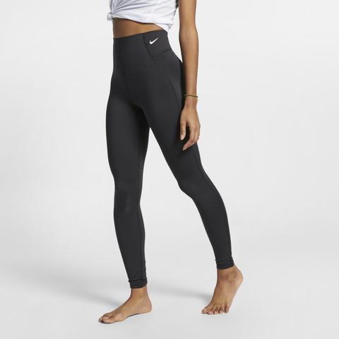 mallas nike mujer negro