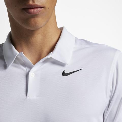 Polo De Golf Dri-fit Pour Homme - Blanc Nike en 21 Buttons