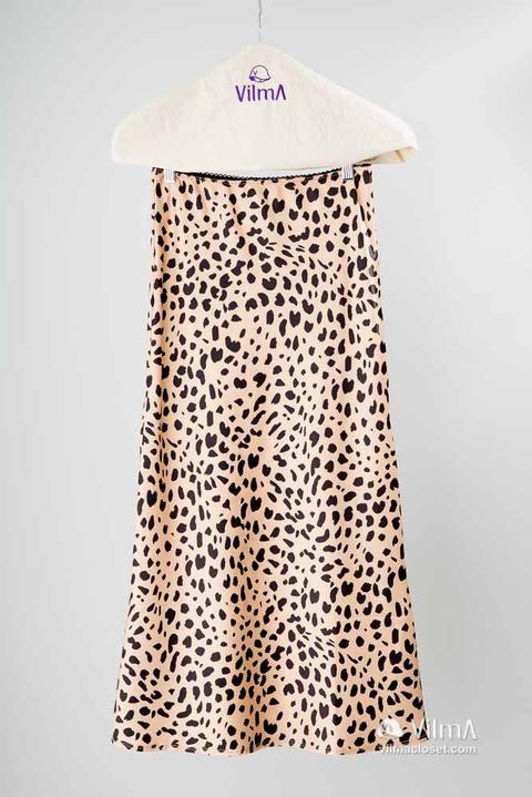 Falda Midi Animal Print