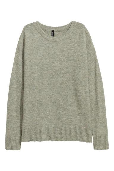 H & M - Jersey En Punto Fino - Verde