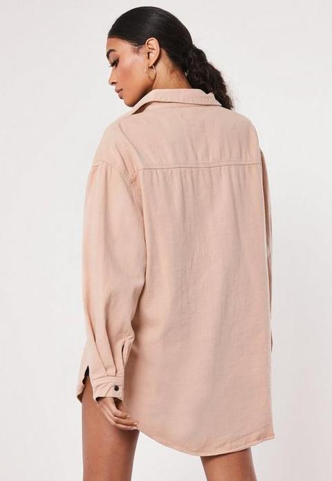 pink boyfriend shirt