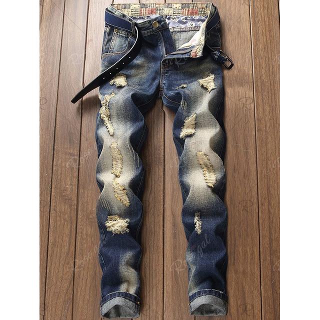 faded wash jeans