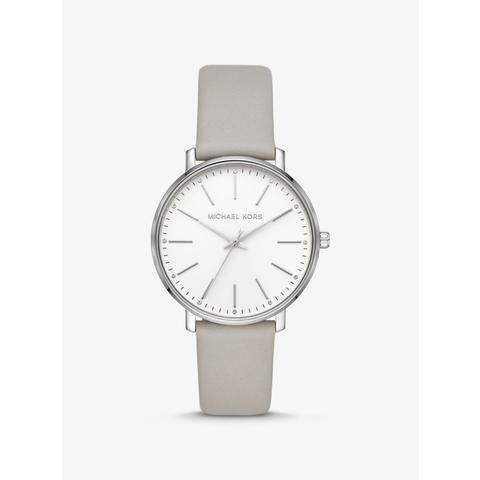 Mkreloj Pyper En Tono Plateado De Piel - Gris(gris) - Michael Kors