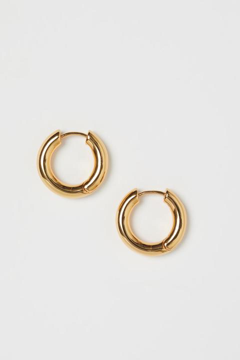 Gold-plated Earrings - Gold