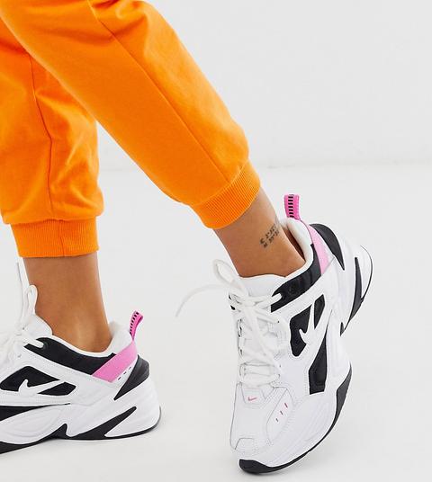 delicadeza panorama irregular Nike - M2k Tekno - Sneakers Bianche Nere E Rosa - Bianco de ASOS en 21  Buttons