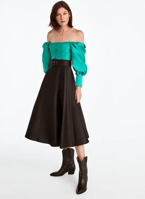 Black Layered Skirt