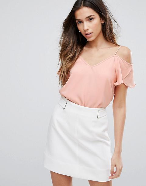 Blusa Con Hombros Descubiertos De Vila