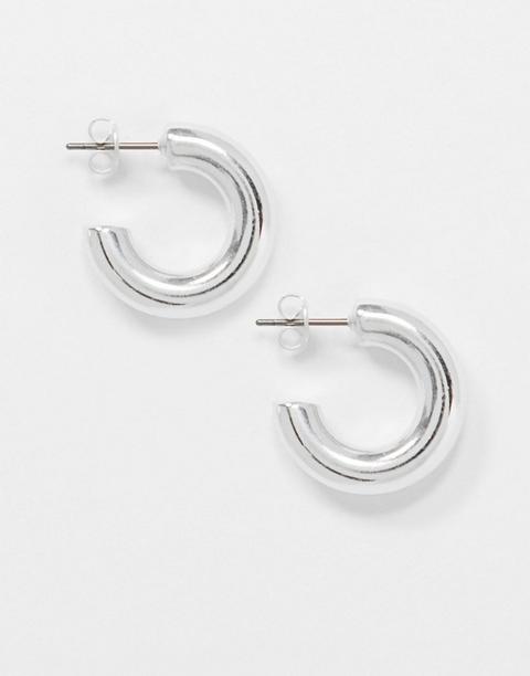 & Other Stories Small Hoop Earrings In Silver