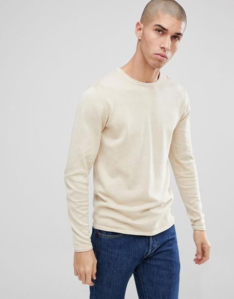 Only & Sons - Strickpullover - Beige