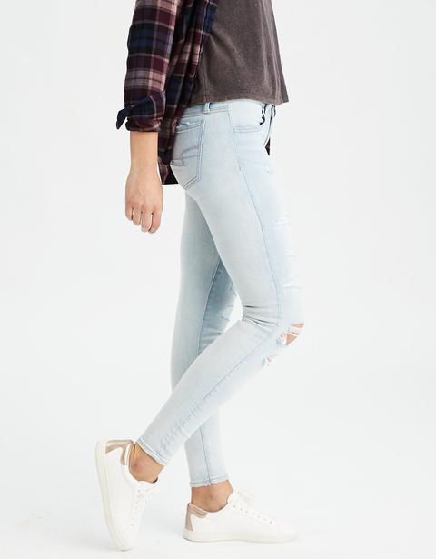super low rise jeggings