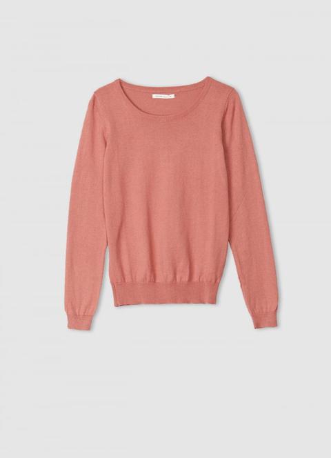 Pullover Basic In Maglia