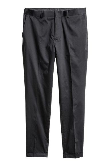 H & M - Pantaloni Completo Skinny Fit - Nero