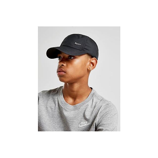 nike side swoosh cap grey