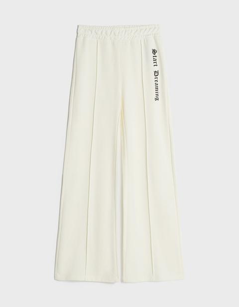 Pantalón Flare Felpa
