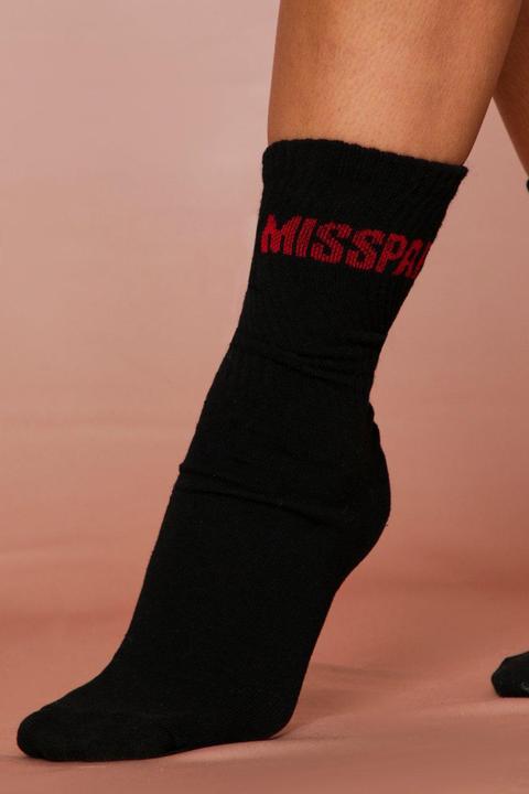 Misspap Branded Socks