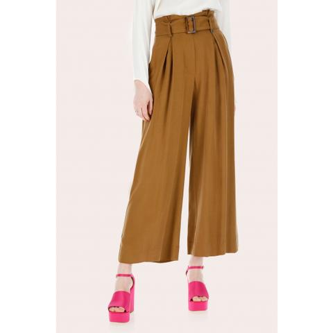 Pantalone Palazzo Con Pinces