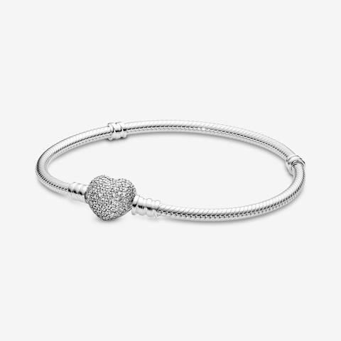 bracelet jonc ouvert façon maille serpent pandora moments bracelet jonc ouvert façon maille serpent pandora moments