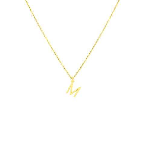 M Necklace Small