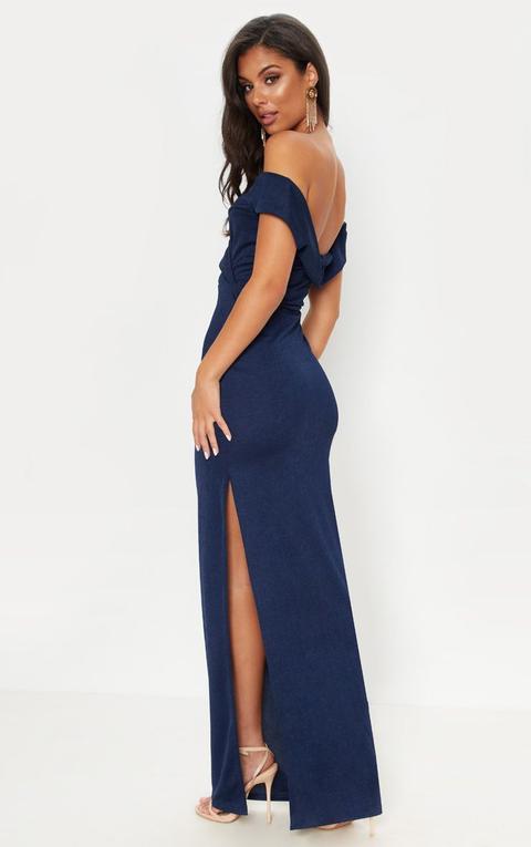 robe bleu marine col bateau