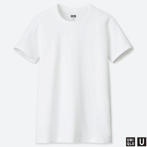 Women Uniqlo U Crew Neck Short Sleeved T-shirt