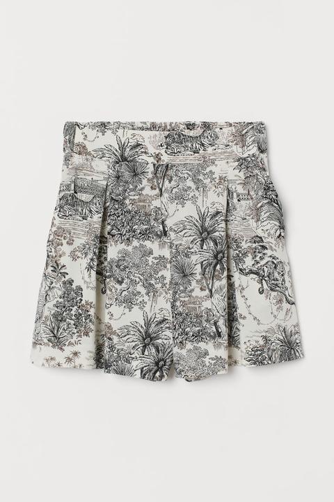 Short Ample - Blanc