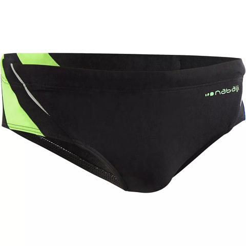 Bañador De Natación Tipo Slip Hombre 900 Yoke Verde Azul