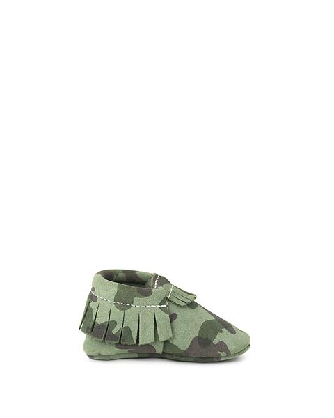 freshly picked camo moccasins