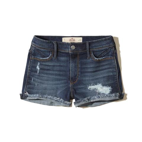 High-rise Denim Short-shorts