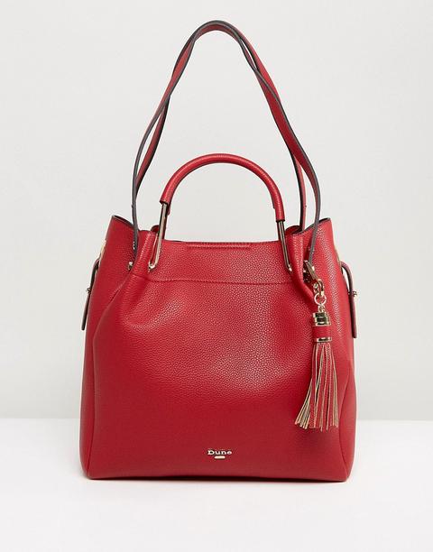 Dune - Daura - Borsa Hobo Minimal Rossa - Rosso