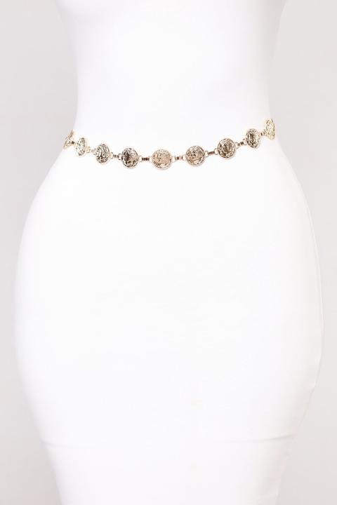 Alexandra Chain Belt - Gold