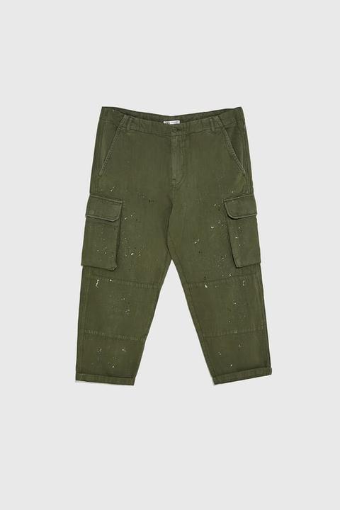 Pantaloni Militari Dripping