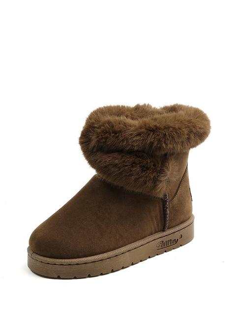 Faux Fur Lined Snow Boots