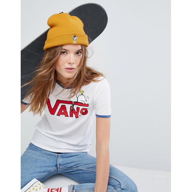 vans snoopy giallo