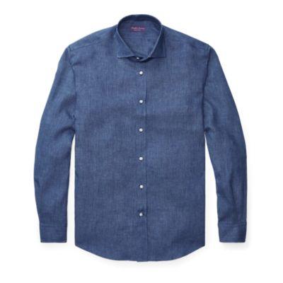 camicie ralph lauren lino