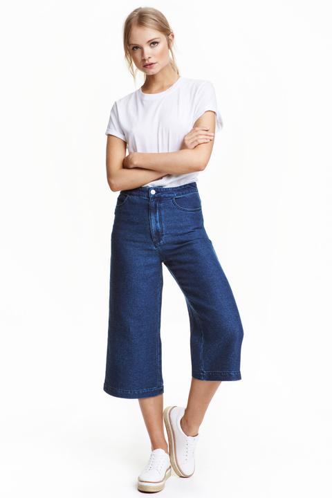 Culottes En Denim