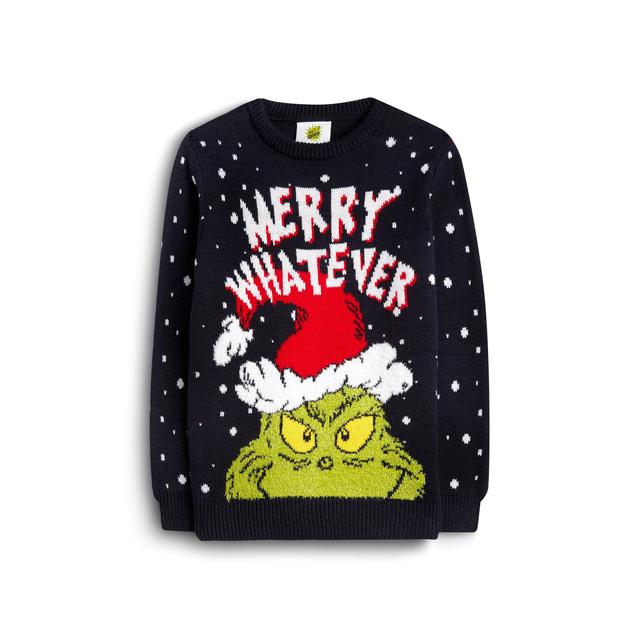 Jersey Navideno Merry Whatever Del Grinch Para Nino Mayor From Primark On 21 Buttons