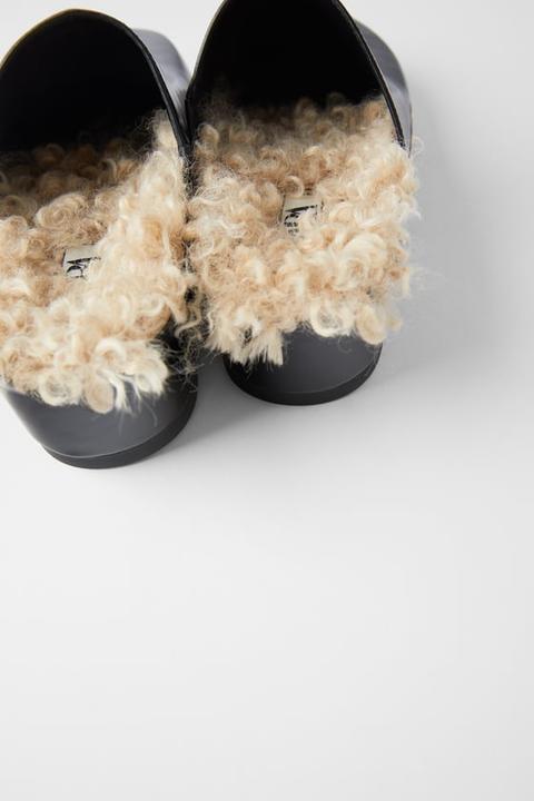 Zueco Tachas Pelo de Zara en 21 Buttons