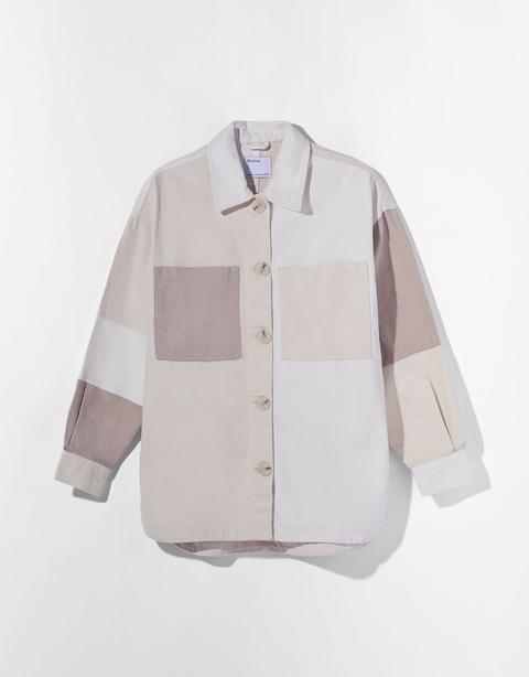 Sobrecamisa Algodón Bicolor
