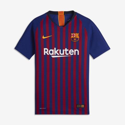 2018/19 Fc Barcelona Vapor Match Home Camiseta De Fútbol - Niño/a - Azul