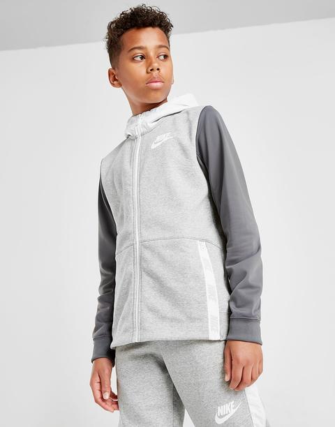 nike grey hoodie junior